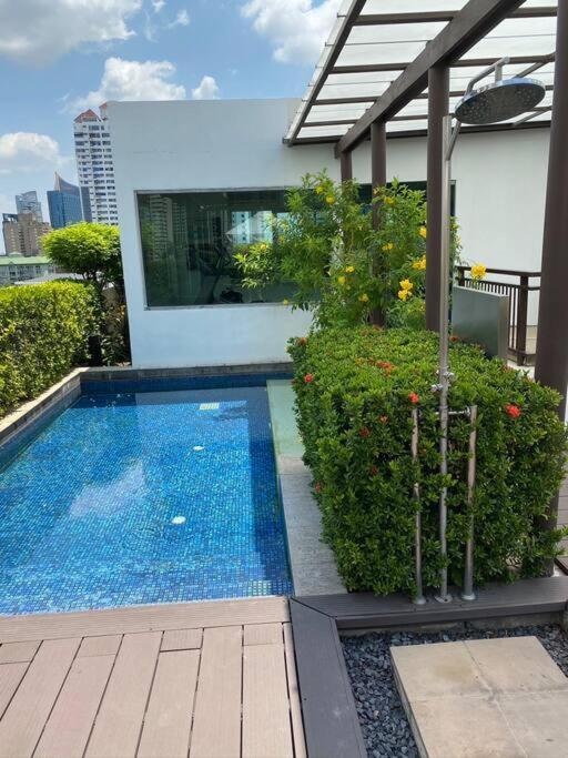 Delightful Condo In Central Location At Sukhumvit 49 Bangkok Esterno foto
